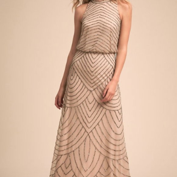 BHLDN Adrianna Papell Madigan Dress (Bridesmaid) - Picture 4 of 5